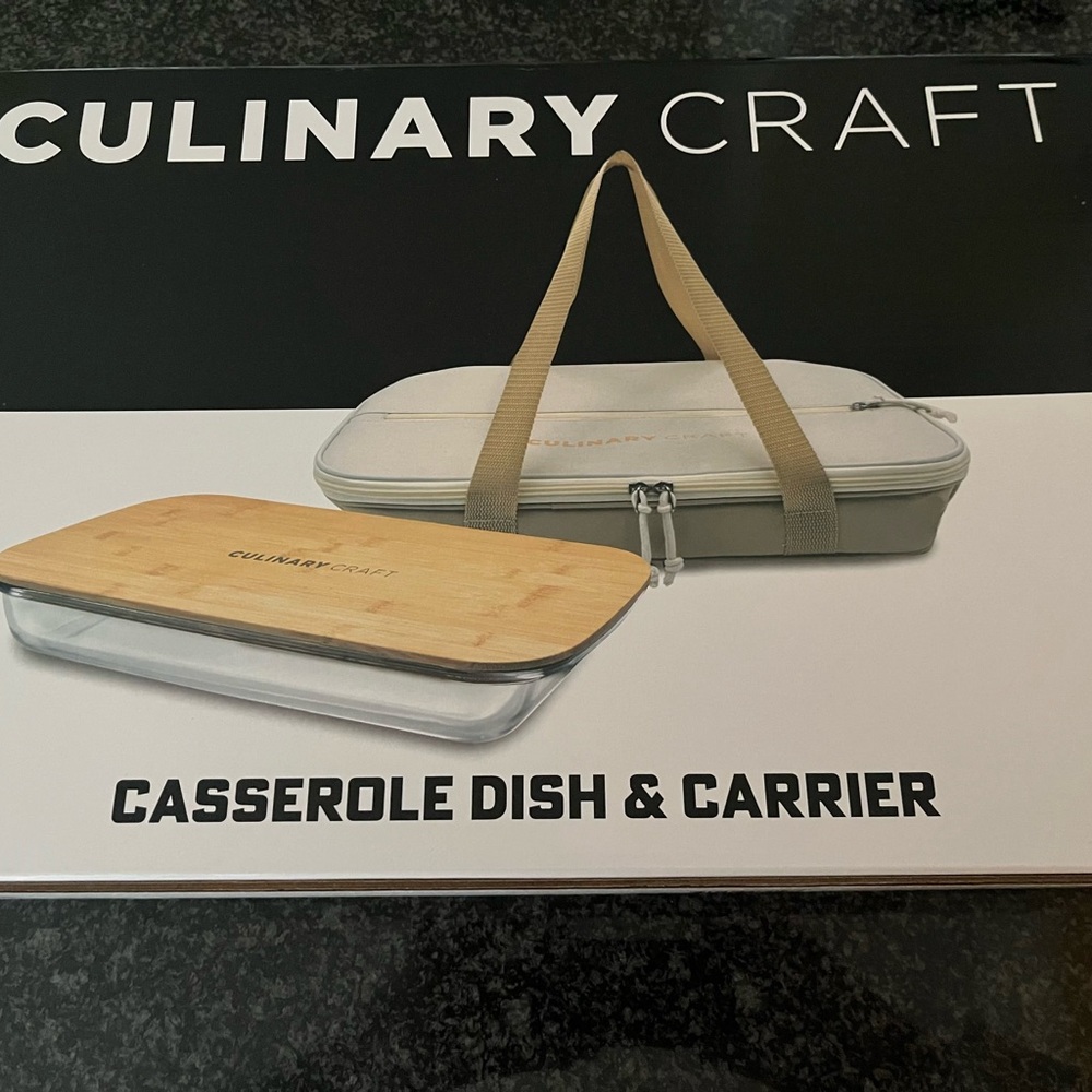 Culinary Craft Casserole Dish & Carrier
